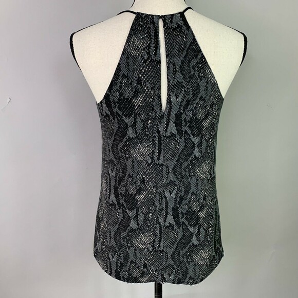 No Tag/Unbranded Flowy Snakeskin Pattern Tank Top Women S Casual Reversible - Picture 8 of 12
